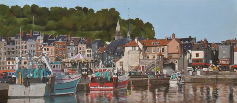 ESC_3559 honfleur.JPG - Pastel   format /size 90x40